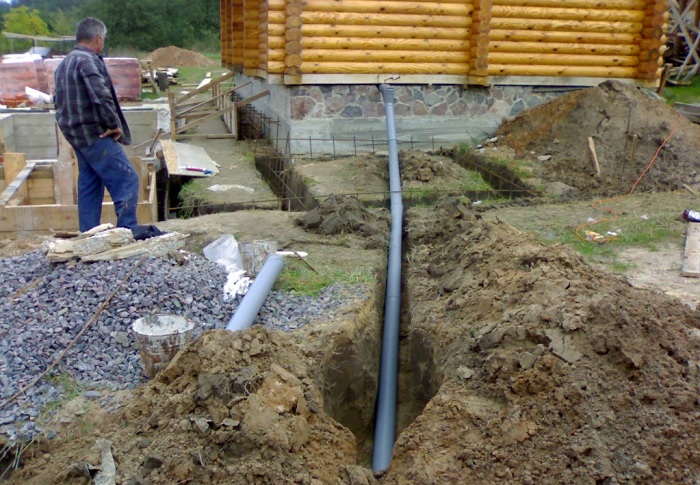 Строительство канализации в загородном доме